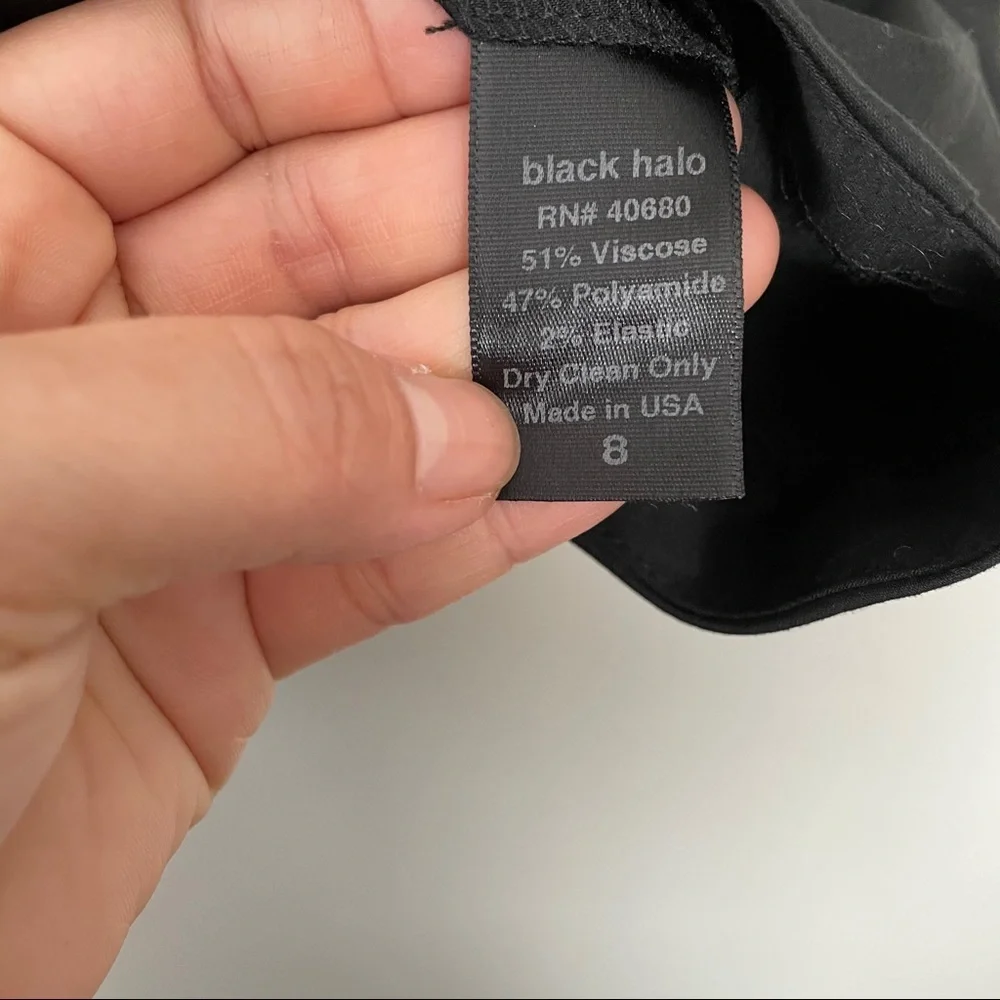 Black Halo Ruffle Blouse - Picture 8 of 8